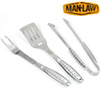 3 Piece Stainless Steel BBQ Tool Set