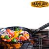 BBQ Non-Stick Skillet Basket