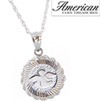 Sterling Silver Guardian Angel Pendant