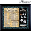 New York Times Man Lands on the Moon Coin... Stamp Collection