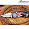 Silver Barber Quarter Pocket Knife
