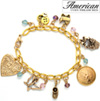 Angel Coin Baby Charm Bracelet