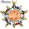 Starfish Multi-Stone Pendant