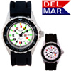 MenCHR(39)s 200M SuperGlo Nautical Dial Rubber Band