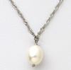 Sterling Silver Tear Drop Necklace