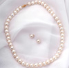 Yellow Gold Earring & Necklace