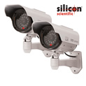 Simulated Security Cameras - Set of 2