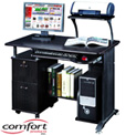 Rothmin Computer Desk with Storage Cabinet