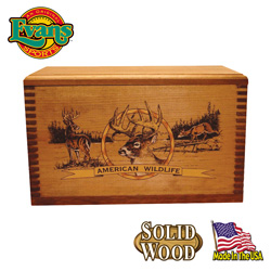 Wooden Ammo Box Model# TC19-82