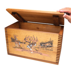 Wooden Ammo Box&nbsp;&nbsp;Model#&nbsp;TC19-82