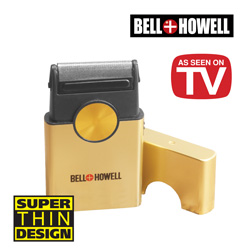 Bell And Howell Super Thin Shaver&nbsp;&nbsp;Model#&nbsp;7970-GOLD