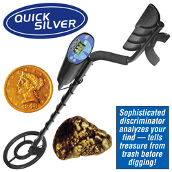 Quicksilver And Bounty Hunter Jr. Metal Detector Bonus Pack&nbsp;&nbsp;Model#&nbsp;QSIBHJS