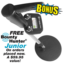 Quicksilver And Bounty Hunter Jr. Metal Detector Bonus Pack&nbsp;&nbsp;Model#&nbsp;QSIBHJS