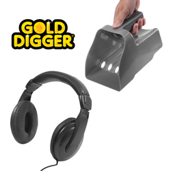 Metal Detector Headphones & Scoop Model# GC-10002/20002
