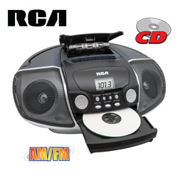 RCA Portable CD/Cassette Player&nbsp;&nbsp;Model#&nbsp;RCD175