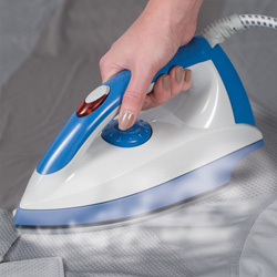 Monster Press Iron & Steamer&nbsp;&nbsp;Model#&nbsp;IS56-BLUE/WHITE