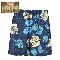 Tropical Print Swim Trunks Model# 61681-269HL