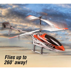 28 inch R/C Helicopter - Orange&nbsp;&nbsp;Model#&nbsp;CX010