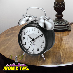 Dual Bell Atomic Alarm Clock Model# IRC016