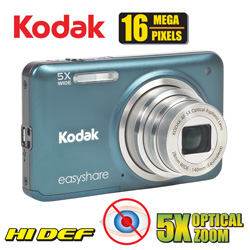 Kodak 16MP Digital Camera Model# M5350GRNBNDLE