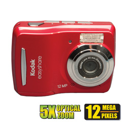 Kodak 12MP 5X Digital Camera Model# C-15-RED