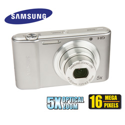 Samsung 16MP Digital Camera Model# EC-ST68ZZFPSPA-SILVER