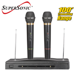 Professional Dual Wireless Mics Model# SC-900