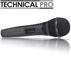 Technical Pro Grey Wired Mic&nbsp;&nbsp;Model#&nbsp;MKG66