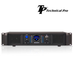Technical Pro 1100W Professional Power Amplifier Model# LZ1100