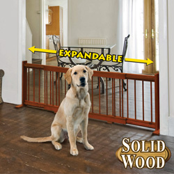 Expandable Wood Pet Gate Model# 4465