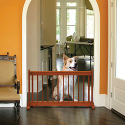 Expandable Wood Pet Gate&nbsp;&nbsp;Model#&nbsp;4465
