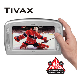 Tivax 7 inch Portable Television Model# MINIVU7