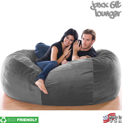 Jaxx Lounger 6 Ft. - Charcoal&nbsp;&nbsp;Model#&nbsp;112