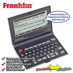 Franklin Speaking Spanish/English Dictionary&nbsp;&nbsp;Model#&nbsp;BES-2100R