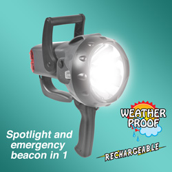 Max Burton 2.5 Million Candlepower Spotlight&nbsp;&nbsp;Model#&nbsp;769372069908