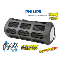 Philips Shoqbox Portable Speaker Model# SB7200/37