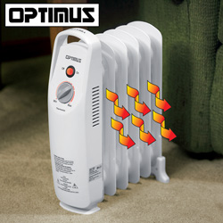 Compact Oil-Filled Radiator Model# H6002