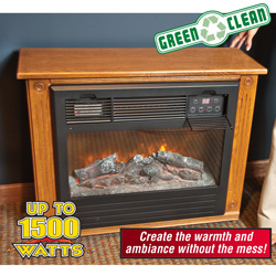 Cherry Electric Infrared Fireplace Model# XAEF-23A