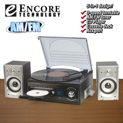 Encore Tech Home Music System Model# 9282
