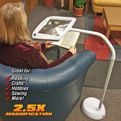 Full Page Magnifier Lamp Model# SL8006-MP