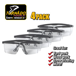 4 Pack Safety Glasses Model# 12SP-117