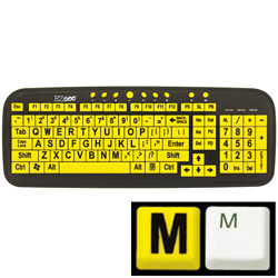 EzSee Large Print Computer Keyboard Model# CD1038