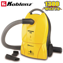 Koblenz Maxima Yellow Canister Vacuum Model# KC1300A