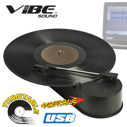 Mini USB Turntable&nbsp;&nbsp;Model#&nbsp;VS-2006-MTS