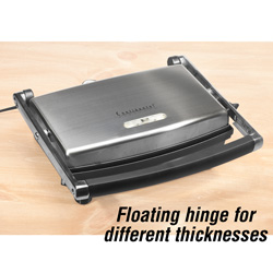 Stainless Steel Panini Grill&nbsp;&nbsp;Model#&nbsp;CP43529