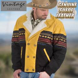 Cognac Southwestern Jacket Model# 23760-COG/BLK