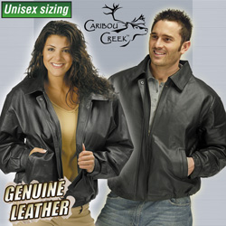 Caribou Creek Black Bomber Jacket