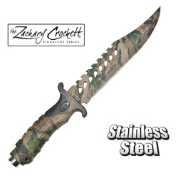 Camo Hunting Knife&nbsp;&nbsp;Model#&nbsp;BS014164CA