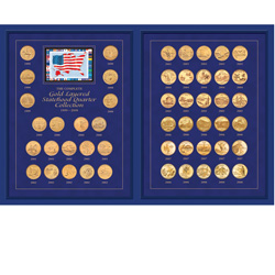 The Complete Gold-Layered Statehood Quarter Collection 1999-2008