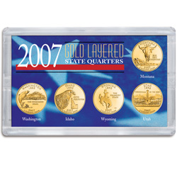 2007 Gold-Layered State Quarters